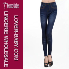 Leggings Jeans Femmes Taille Basse (L9622)